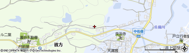 大阪府富田林市彼方1717周辺の地図