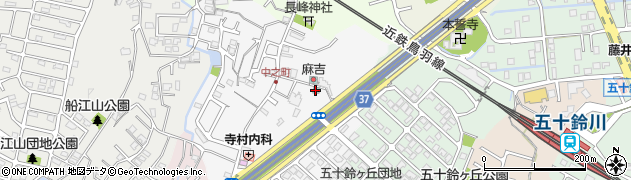 麻吉旅館周辺の地図