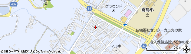 岡山県浅口市寄島町12155周辺の地図