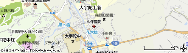 奈良県宇陀市大宇陀拾生1858周辺の地図