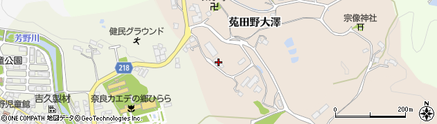 奈良県宇陀市菟田野大澤14-3周辺の地図