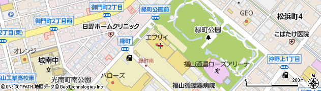 セリアｃｏｃｏｒｏｓｅ福山店周辺の地図