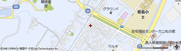 岡山県浅口市寄島町12155-34周辺の地図