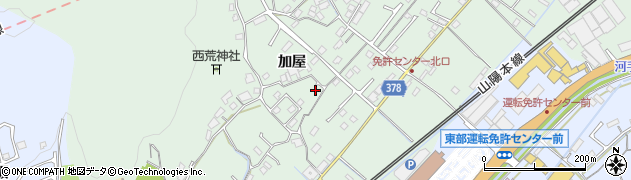 広島県福山市津之郷町加屋238周辺の地図