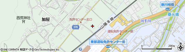 広島県福山市津之郷町加屋78周辺の地図