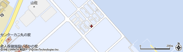 岡山県浅口市寄島町16091-93周辺の地図
