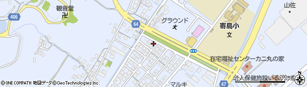 岡山県浅口市寄島町12155-48周辺の地図