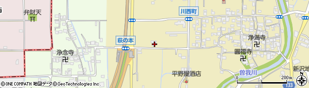 奈良県橿原市川西町325周辺の地図