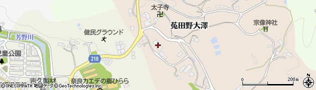 奈良県宇陀市菟田野大澤76周辺の地図