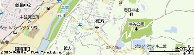 大阪府富田林市彼方456周辺の地図