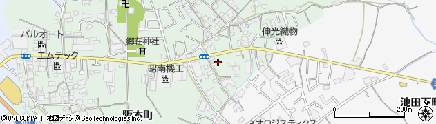 大阪府和泉市東阪本町366周辺の地図