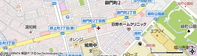株式会社ケイビ福山支社周辺の地図