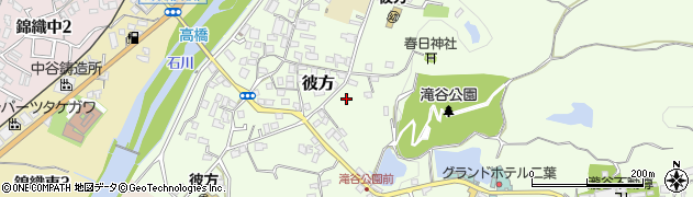 大阪府富田林市彼方291周辺の地図