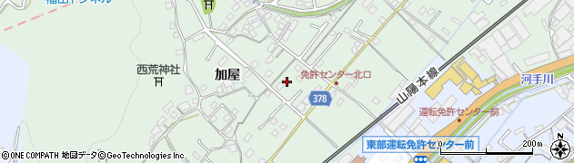 広島県福山市津之郷町加屋216周辺の地図