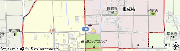 奈良県大和高田市根成柿547周辺の地図
