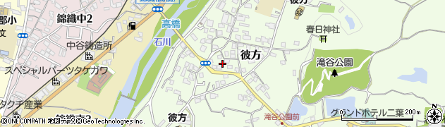 大阪府富田林市彼方473周辺の地図