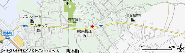 大阪府和泉市東阪本町384周辺の地図