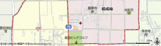 奈良県大和高田市根成柿549周辺の地図