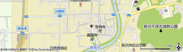 奈良県橿原市川西町382周辺の地図