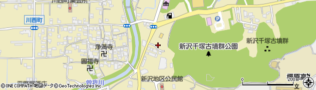 奈良県橿原市川西町1167周辺の地図