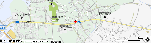 大阪府和泉市東阪本町382周辺の地図