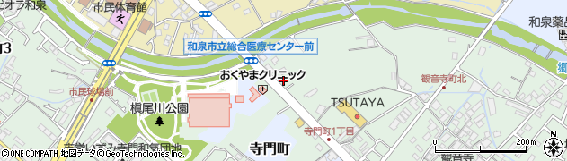 グランピピ和泉店周辺の地図