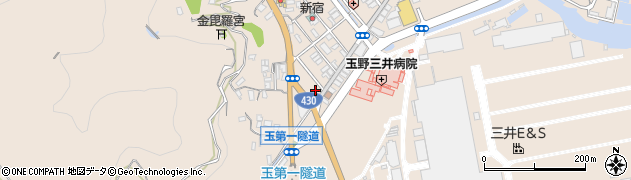 朝日新聞サービスアンカー玉野周辺の地図
