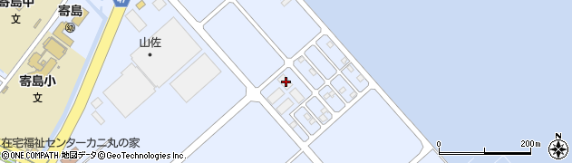 岡山県浅口市寄島町16091-6周辺の地図