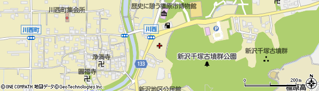 奈良県橿原市川西町1169周辺の地図