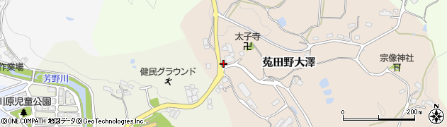 奈良県宇陀市菟田野大澤80周辺の地図