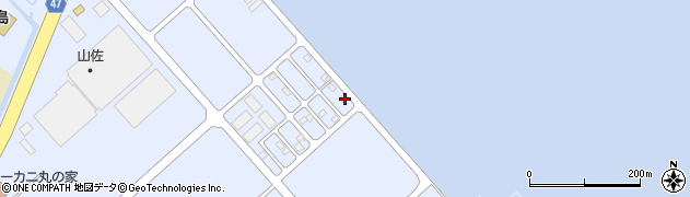 岡山県浅口市寄島町16091-35周辺の地図