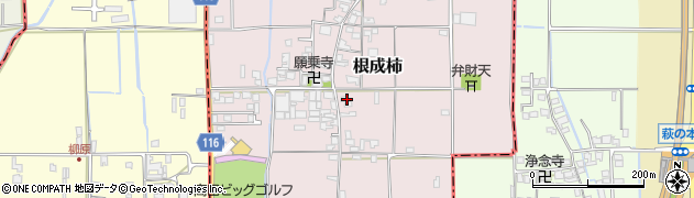 奈良県大和高田市根成柿562周辺の地図