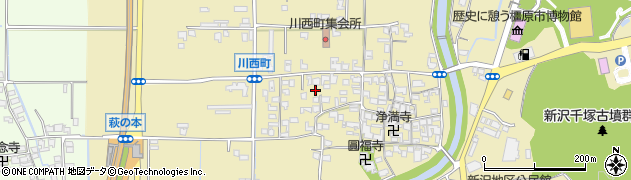 奈良県橿原市川西町346周辺の地図