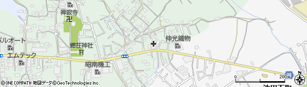 大阪府和泉市東阪本町343周辺の地図