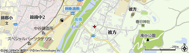 大阪府富田林市彼方489周辺の地図