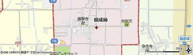 奈良県大和高田市根成柿73周辺の地図