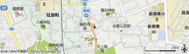 奈良県橿原市大軽町119周辺の地図