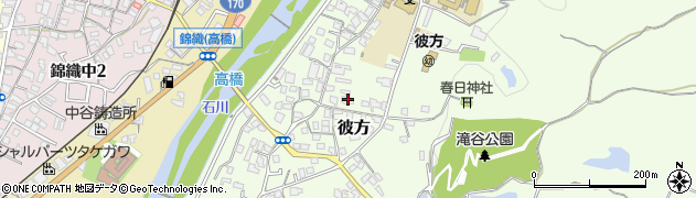 大阪府富田林市彼方441周辺の地図