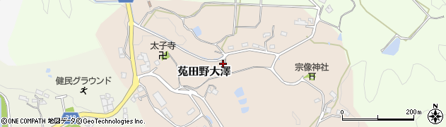 奈良県宇陀市菟田野大澤137周辺の地図