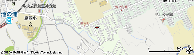 三重県鳥羽市屋内町周辺の地図