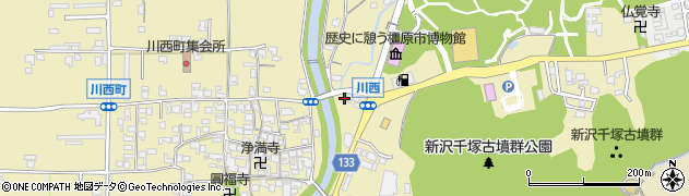 奈良県橿原市川西町1177周辺の地図