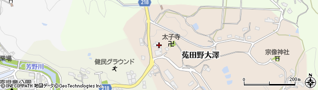 奈良県宇陀市菟田野大澤82周辺の地図