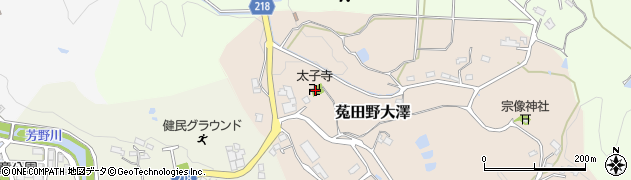 奈良県宇陀市菟田野大澤65周辺の地図