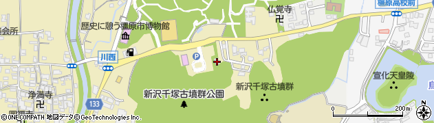 奈良県橿原市川西町781周辺の地図