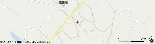 広島県尾道市原田町梶山田1668周辺の地図