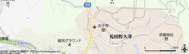 奈良県宇陀市菟田野大澤83周辺の地図
