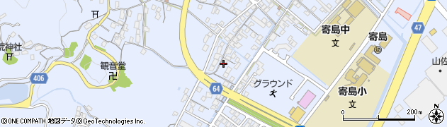 岡山県浅口市寄島町9564周辺の地図