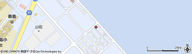 岡山県浅口市寄島町16091-47周辺の地図