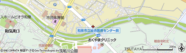 便利屋お助け本舗大阪和泉店周辺の地図