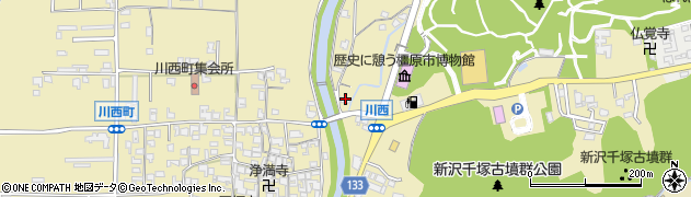 奈良県橿原市川西町1128周辺の地図